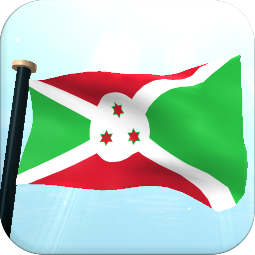 Burundi Flag 3D Free Wallpaper 1.23 Icon