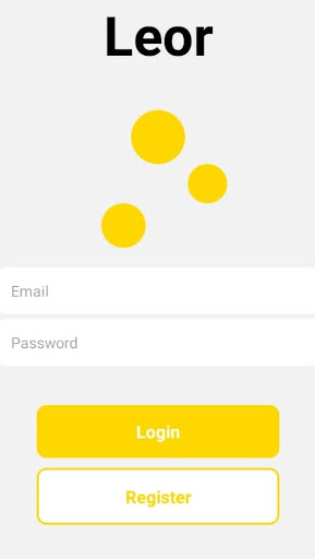 Android application Leor screenshort