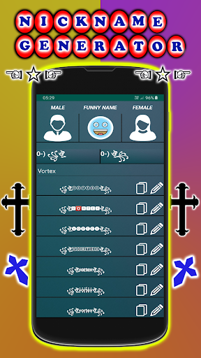 Nickname Generator - Name And Symbols Creator