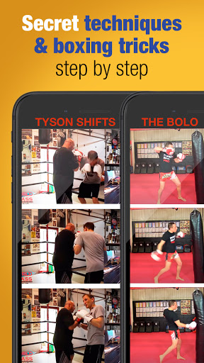 Android application Learn boxing training screenshort