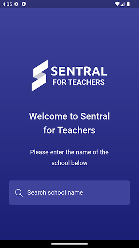 Android application Sentral for Teachers screenshort
