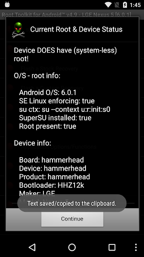 Root Toolkit for Android™ Screen 2