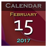 Calendar 2017 icon