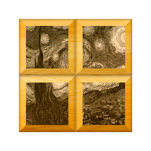 Art Puzzle: Vincent van Gogh logo