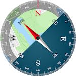Cover Image of Download Compass Maps - Digital Compass 3.5 APK