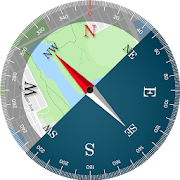 Compass Maps Pro - Digital Compass 360 Free  Icon
