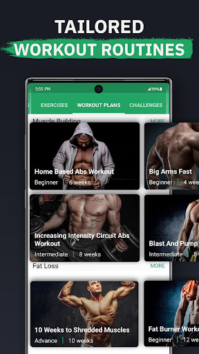Fitvate - Gym & Home Workout - Health & Fitness - apps