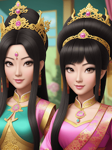 Chinese Girl Makeup & Dress Up
