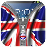 UK Zipper Cool Lock Screen icon