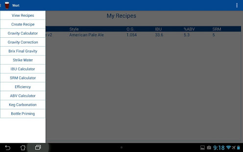 Скачать Wort Homebrew Calculator Онлайн бесплатно на Андроид