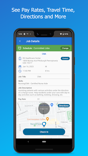 Android application ReadyShift screenshort