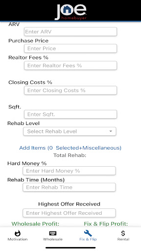 JHB Calculator Screen 3