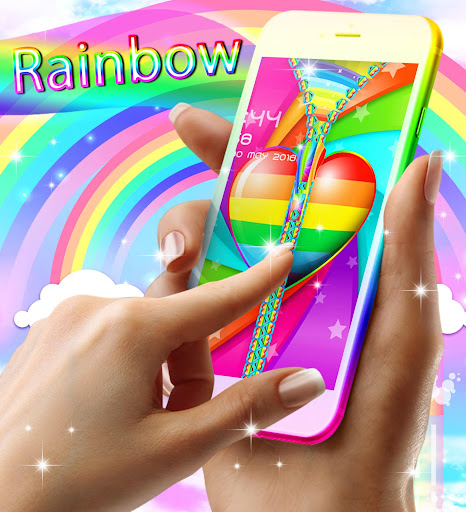 Rainbow lock screen Screen 2