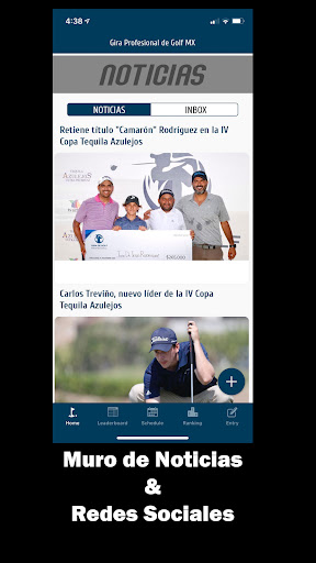 Gira de Golf Profesional MX Screen 2