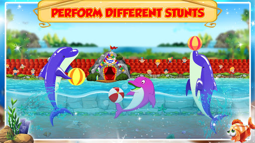 Android application Dolphin Water Show screenshort