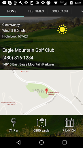 Eagle Mountain Golf Tee Times Screen 3