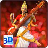 3D Saraswati Live Wallpaper icon