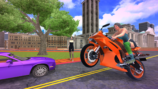 Flying Light Bike Taxi Screen 3