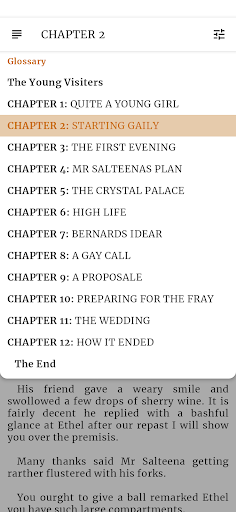 The Young Visiters - Book Screen 2