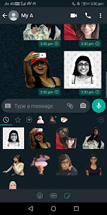 Mia Khalifa Stickers (WAStickerApps) 2.0.0 screenshots 5