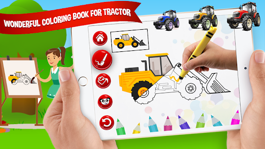 Tractor Coloring book – Tracto Mod APK 2022 3