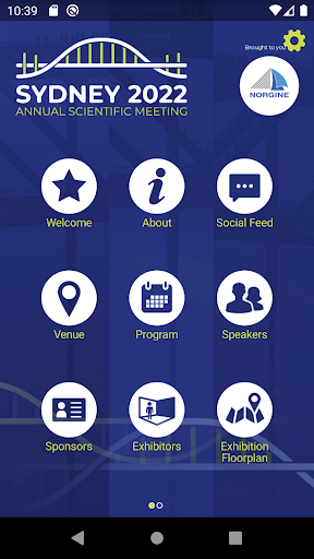 Android application ANZCHOG22 screenshort