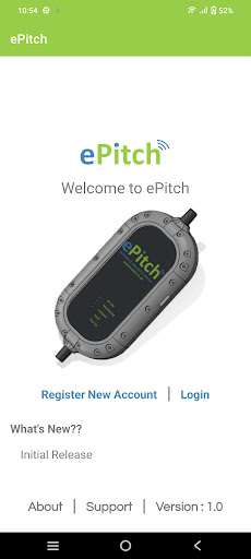 Android application ePitch screenshort