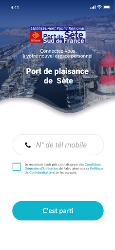 Android application Sète Plaisance screenshort