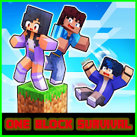 One block survival? for Minecraft PE ♥♥