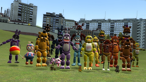 Nextbots In Playground mod Screen 2