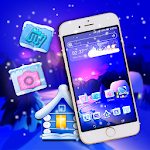 Cover Image of Télécharger Winter Ice Launcher Theme  APK