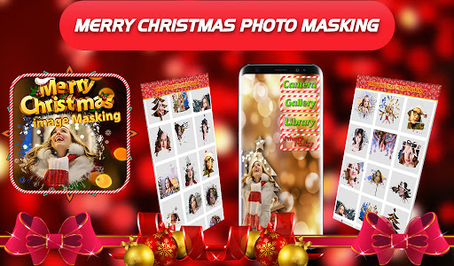 Merry Christmas Photo Masking