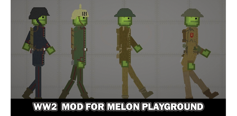 WW2 Pack for Melon Playground  Download mods for Melon Playground