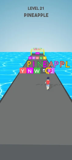 Word Run 3D - Screenshot 1