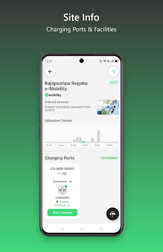 e-Mobility Charging Screen 3