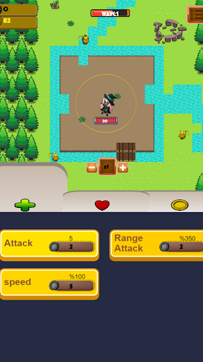 Android application Defense of towers screenshort