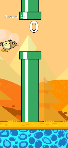 Android application Flappy Eagle screenshort