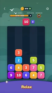 Merge Blocks: Number Puzzle