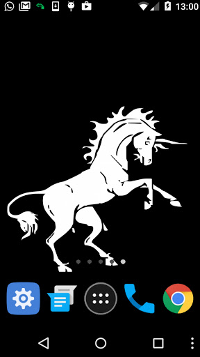 moving unicorn wallpaper Screen 2