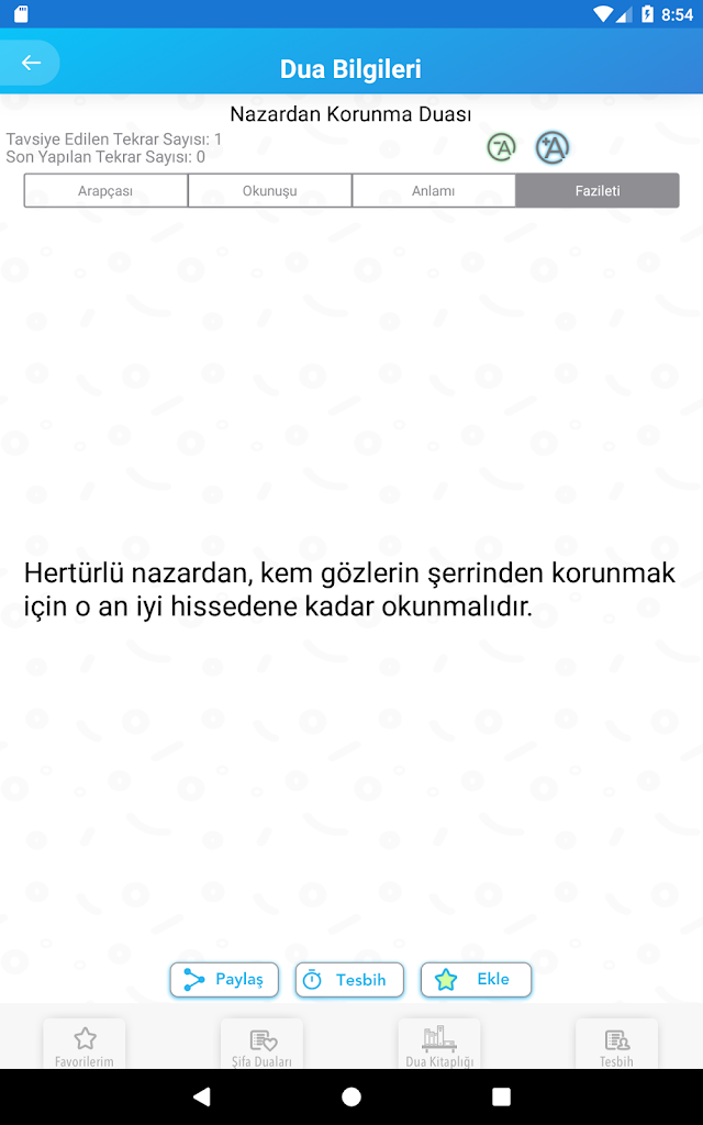 DuApp - Şifalı Dualar Screenshot 12 DuApp - Şifalı Dualar Screenshot 12