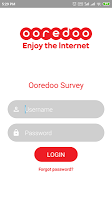 screenshot of Ooredoo Dealer Survey