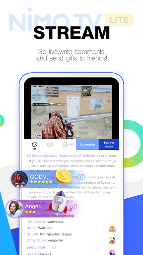 Screenshot of Nimo TV Lite