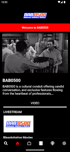 Android application BAB0500 screenshort