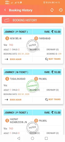 general ticket booking app indian railways