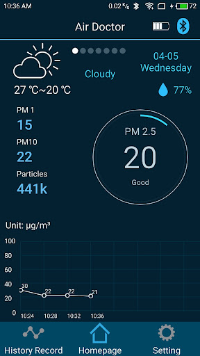 Air Doctor Screen 2