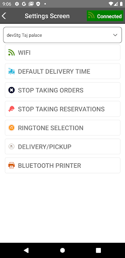 Clorder Merchant RN Screen 2