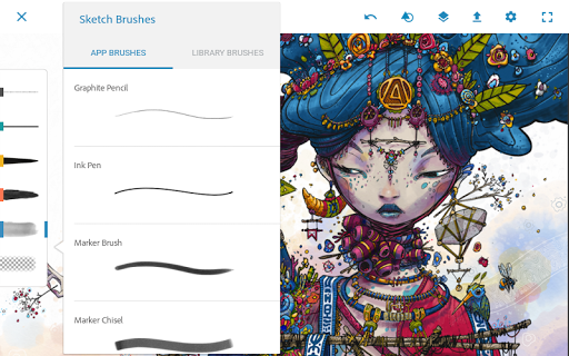 Adobe Photoshop Sketch 2.2.308 APK screenshots 10