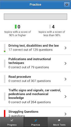 DT4A ADI Part 1 Theory Test 20 Screen 3