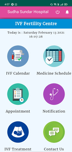 Android application Sudha Sundar Hospital screenshort