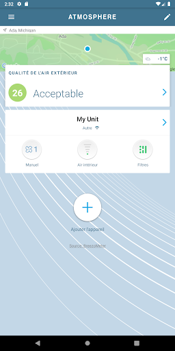 Aperçu de l'application